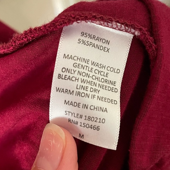 Burnt Red Cardigan Size M - Picture 3 of 4